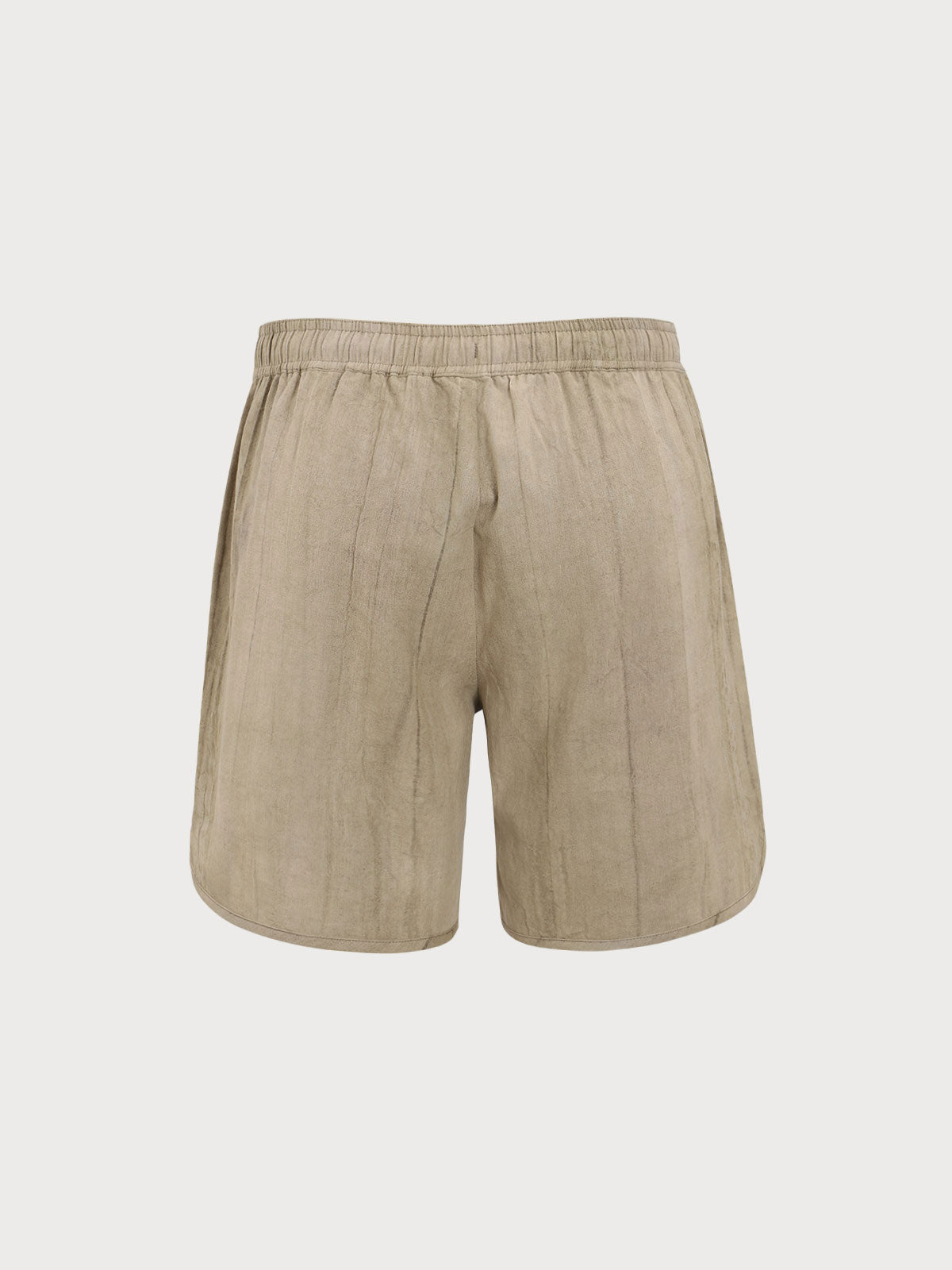 Men'S Woven Linen Swim Shorts Men's Shorts - HAPNIXSTORE