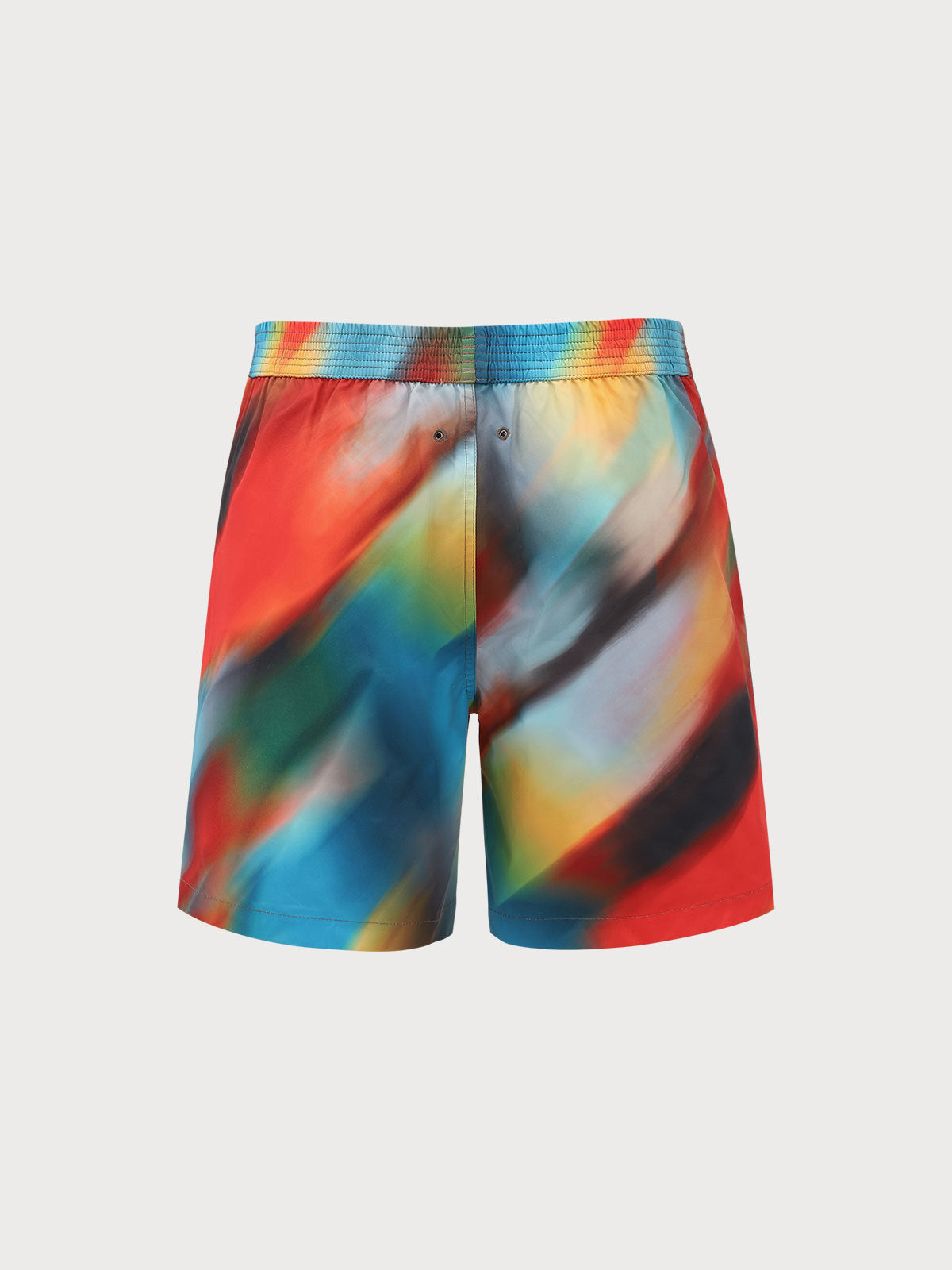 Men'S Woven Polyester Swim Shorts Men's Shorts - HAPNIXSTORE